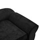 Dog Sofa Black 28.3inchx17.7inchx11.8inch Plush