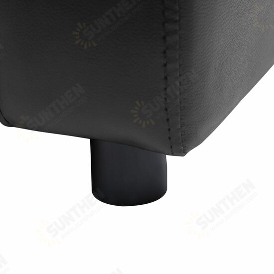 Dog Sofa Black 31.5inchx19.7inchx15.7inch Faux Leather Dog Sofa Black 31.5inchx19.7inchx15.7inch Faux Leather