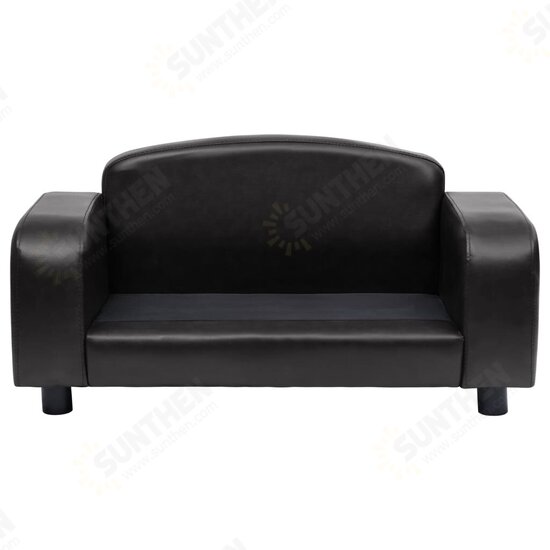 Dog Sofa Black 31.5inchx19.7inchx15.7inch Faux Leather Dog Sofa Black 31.5inchx19.7inchx15.7inch Faux Leather