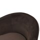 Dog Sofa Brown 27.2inchx19.3inchx15.7inch Plush and Faux Leather