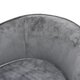 Dog Sofa Gray 27.2inchx19.3inchx15.7inch Plush Dog Sofa Gray 27.2inchx19.3inchx15.7inch Plush