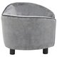 Dog Sofa Gray 27.2inchx19.3inchx15.7inch Plush Dog Sofa Gray 27.2inchx19.3inchx15.7inch Plush