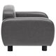 Dog Sofa Gray 31.5inchx19.7inchx15.7inch Faux Leather