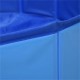 80x20 cm 170825 Foldable Dog Swimming Pool Blue PVC Foldable Bathing Bathtub Cooling Mat