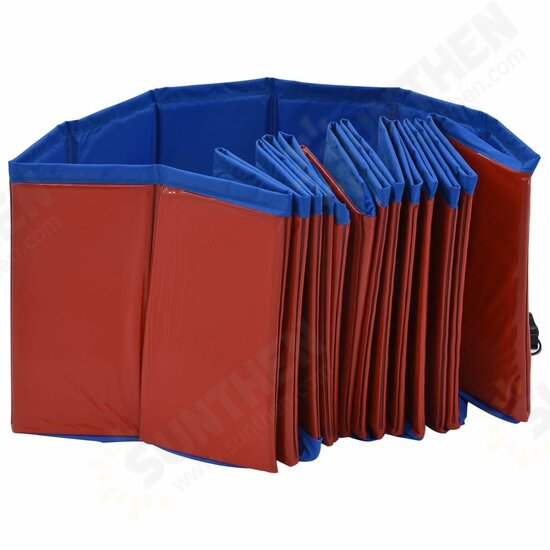 170824 Foldable Dog Swimming Pool Red 160x30 cm PVC Puppy Bath Collapsible Bathing for Cats Playing Kids Bathtub Pet Supplies 170824 Foldable Dog Swimming Pool Red 160x30 cm PVC Puppy Bath Collapsible Bathing for Cats Playing Kids Bathtub Pet Supplies