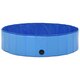 170826 Foldable Dog Swimming Pool Blue 120x30 cm PVC Puppy Bath Collapsible Bathing for Cats Playing Kids Bathtub Pet Supplies