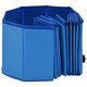 170826 Foldable Dog Swimming Pool Blue 120x30 cm PVC Puppy Bath Collapsible Bathing for Cats Playing Kids Bathtub Pet Supplies