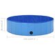 170826 Foldable Dog Swimming Pool Blue 120x30 cm PVC Puppy Bath Collapsible Bathing for Cats Playing Kids Bathtub Pet Supplies