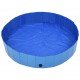 170827 Foldable Dog Swimming Pool Blue 160x30 cm PVC Puppy Bath Collapsible Bathing for Cats Playing Kids Bathtub Pet Supplies