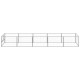 3082103 Outdoor Dog Kennel Silver 5 m² Steel House Cage Foldable Puppy Cats Sleep Metal Playpen Exercise Training Bedpan Pet Supplies 3082103 Outdoor Dog Kennel Silver 5 m² Steel House Cage Foldable Puppy Cats Sleep Metal Playpen Exercise Training Bedpan Pet Supplies