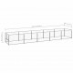 3082103 Outdoor Dog Kennel Silver 5 m² Steel House Cage Foldable Puppy Cats Sleep Metal Playpen Exercise Training Bedpan Pet Supplies