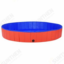 92600 Foldable Dog Swimming Pool Red 200x30 cm PVC Puppy Bath Collapsible Bathing for Cats Playing Kids Bathtub Pet Supplies 92600 Foldable Dog Swimming Pool Red 200x30 cm PVC Puppy Bath Collapsible Bathing for Cats Playing Kids Bathtub Pet Supplies