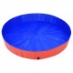 92600 Foldable Dog Swimming Pool Red 200x30 cm PVC Puppy Bath Collapsible Bathing for Cats Playing Kids Bathtub Pet Supplies