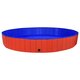 92601 Foldable Dog Swimming Pool Red 300x40 cm PVC Puppy Bath Collapsible Bathing for Cats Playing Kids Bathtub Pet Supplies