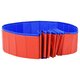 92601 Foldable Dog Swimming Pool Red 300x40 cm PVC Puppy Bath Collapsible Bathing for Cats Playing Kids Bathtub Pet Supplies