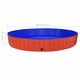 92601 Foldable Dog Swimming Pool Red 300x40 cm PVC Puppy Bath Collapsible Bathing for Cats Playing Kids Bathtub Pet Supplies