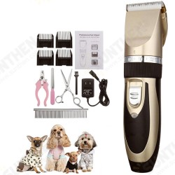 Electric Low-noise Pet Dog Cat Animal Hair Trimmer Grooming Clipper Comb Kit Electric Low-noise Pet Dog Cat Animal Hair Trimmer Grooming Clipper Comb Kit