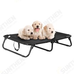 Elevated Pet Bed Dog Cat Cooling Lounger Folding Breathable Mesh Mat Foldable Removable Elevated Pet Bed Dog Cat Cooling Lounger Folding Breathable Mesh Mat Foldable Removable