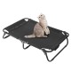 Elevated Pet Bed Dog Cat Cooling Lounger Folding Breathable Mesh Mat Foldable Removable