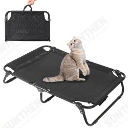 Elevated Pet Bed Dog Cat Cooling Lounger Folding Breathable Mesh Mat Foldable Removable Elevated Pet Bed Dog Cat Cooling Lounger Folding Breathable Mesh Mat Foldable Removable