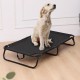 Elevated Pet Bed Dog Cat Cooling Lounger Folding Breathable Mesh Mat Foldable Removable