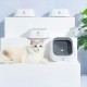 1500ml Dog Water Bowl No-Spill Cat Slow Water Feeder Vehicle Carried Floating Disk Pet Supplies Anti-overturning Puppy Splash proof Not Wet Mouth