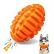 5inchx 3inch Large Interactive Dog Ball Toys, Real Beef Flavor, Squeaky Chew Toy for Medium Large Sized Dogs, Dishwasher Safe