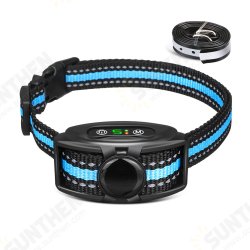 Anti Barking Necklace, Dog Training Necklace, Harmless and Automatic, 2-Mode Vibration, 5 Sensitivity, Ipx7 Waterproof, Suitable for 6 to 150 Pound Dogs Anti Barking Necklace, Dog Training Necklace, Harmless and Automatic, 2-Mode Vibration, 5 Sensitivity, Ipx7 Waterproof, Suitable for 6 to 150 Pound Dogs
