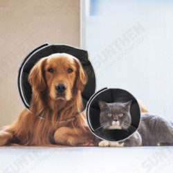 Dog Cone Collar Pet Recovery Collar Dogs & Cats Soft Recovery Collar Protective Collar for Large Dogs Wound Healing Dog Cone Collar Pet Recovery Collar Dogs & Cats Soft Recovery Collar Protective Collar for Large Dogs Wound Healing