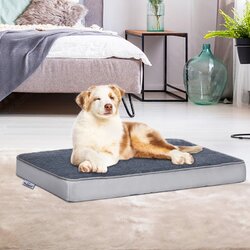 Orthopaedic Dog Pad m 74 * 46 * 7.5cm, Detachable Dog Basket, Washable Non Slip Dog and Cat Bed, Orthopaedic Dog Pad, Gray Foam Filled Dog Toy Mat Orthopaedic Dog Pad m 74 * 46 * 7.5cm, Detachable Dog Basket, Washable Non Slip Dog and Cat Bed, Orthopaedic Dog Pad, Gray Foam Filled Dog Toy Mat