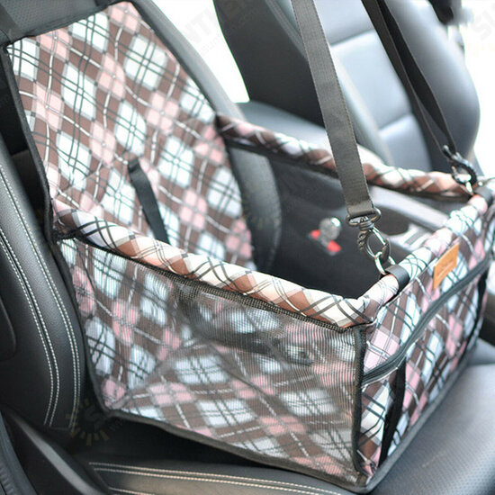 Foldable Pet Dog Car Seat Cover Safe Basket Protector Puppy Travel Pet Carrier Bag