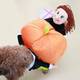 Funny Pet Dog Pumpkin Moveing Suits Pet Party Festival Apparel Clothing Costume Winter Clothes