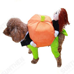 Funny Pet Dog Pumpkin Moveing Suits Pet Party Festival Apparel Clothing Costume Winter Clothes Funny Pet Dog Pumpkin Moveing Suits Pet Party Festival Apparel Clothing Costume Winter Clothes
