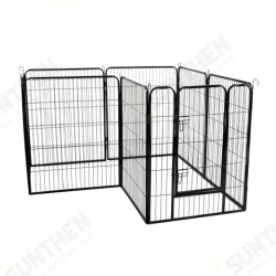 High Quality Wholesale Cheap Best Large Indoor Metal Puppy Dog Run Fence Iron Pet Dog Door Playpen