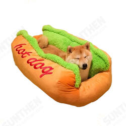 Hot Dog Shape Pet Mattress Puppy Cat Soft And Dirty Pet Bed S LSize Hot Dog Shape Pet Mattress Puppy Cat Soft And Dirty Pet Bed S LSize