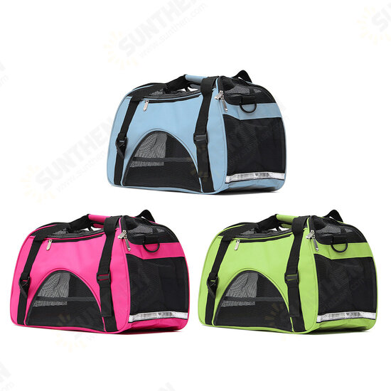 Cat Carrier Soft-Sided Pet Travel Carrier for Cats,Dogs Puppy Comfort Portable Foldable Pets Bag Portable