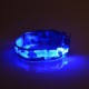 L Pet Dog LED Collar Nylon Safety Light Up Flashing Collar L Pet Dog LED Collar Nylon Safety Light Up Flashing Collar
