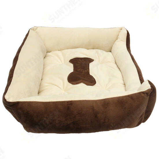 Large Pet Dog Warm Bed Puppy Cat Soft Fleece Cozy Mat Pad Kennel Cushion Pet Mat