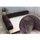 Luxury Corduroy Bolster Pet Dog Sofa Bed Puppy Fleece Bed Mat for Large Dog Pet Bed