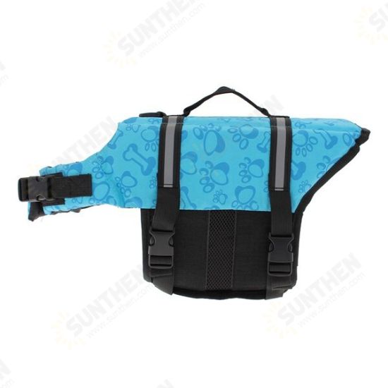 M Pet Aquatic Reflective Preserver Float Vest Dog Cat Saver Life Jacket New M Pet Aquatic Reflective Preserver Float Vest Dog Cat Saver Life Jacket New