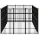 Outdoor Dog Kennel Steel 208.3 ft² Outdoor Dog Kennel Steel 208.3 ft²