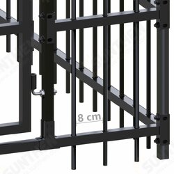 Outdoor Dog Kennel Steel 208.3 ft² Outdoor Dog Kennel Steel 208.3 ft²