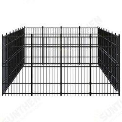 Outdoor Dog Kennel Steel 317.4 ft² Outdoor Dog Kennel Steel 317.4 ft²