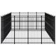 Outdoor Dog Kennel Steel 317.4 ft²