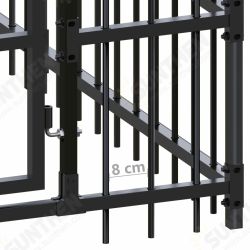Outdoor Dog Kennel Steel 347.2 ft² Outdoor Dog Kennel Steel 347.2 ft²