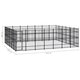 Outdoor Dog Kennel Steel 416.7 ft²