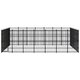 Outdoor Dog Kennel Steel 416.7 ft²