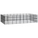 Outdoor Dog Kennel Steel 446.4 ft² Outdoor Dog Kennel Steel 446.4 ft²