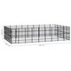 Outdoor Dog Kennel Steel 446.4 ft² Outdoor Dog Kennel Steel 446.4 ft²