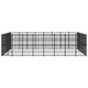 Outdoor Dog Kennel Steel 476.2 ft²